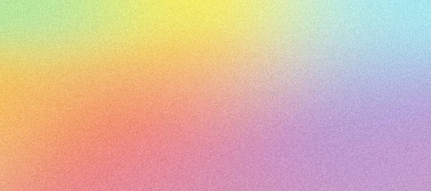 istock Vibrant summer background, grainy noise texture purple yellow red blue abstract banner poster header cover design 2188930189