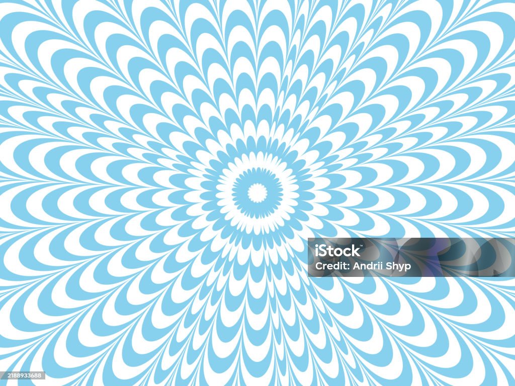 Patterned Ray Optical Illusion Psychedelic Circle Line Pattern Sun Ray Pattern Vector ...