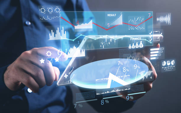 istock Business graphs and charts. Financial growth charts 2188938390