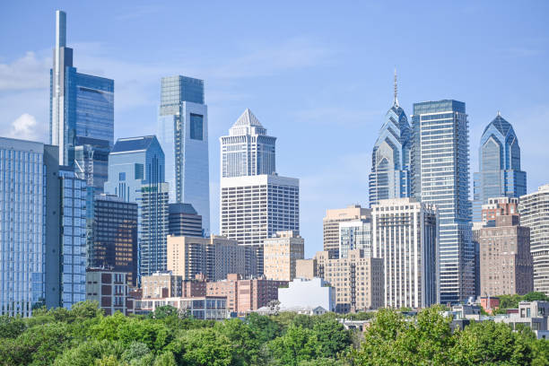 View of Philadelphia city