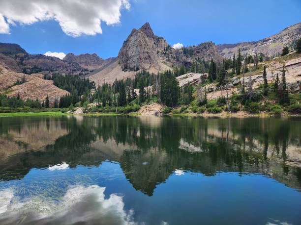 istock Sundial Peak Reflection in Lake Blanche 2188943725