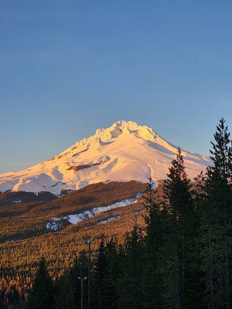 istock Golden Hour Mount Hood 2188943776
