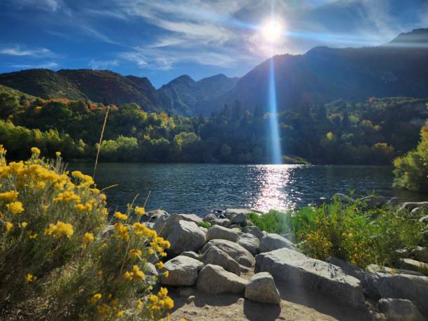 istock Lake and Fall Colors in Wasatch Mountains 2188943804