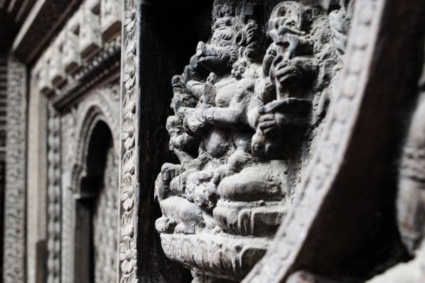istock Intricate sculptures at Pashupatinath Temple (Nepalese Temple)- Varanasi 2188944055