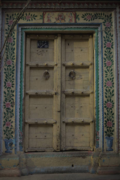 istock An old wooden door 2188944762