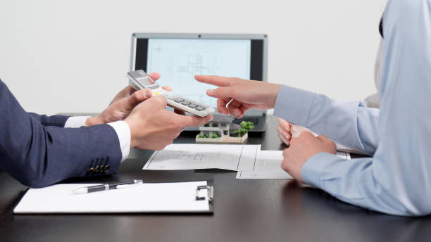 istock A man checking the estimated value of a property 2188949362