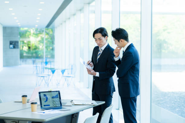 istock Business people having an interview in the office 2188964534