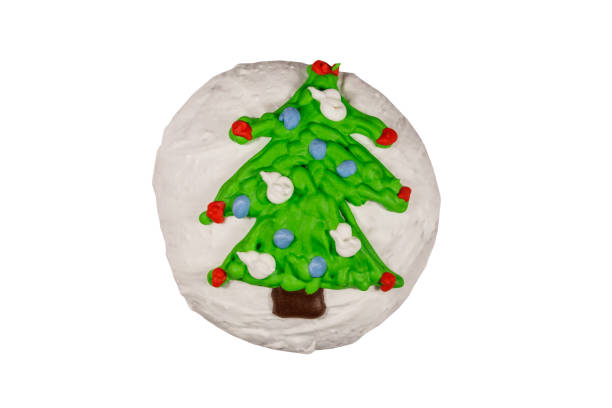 istock Christmas gingerbread cookie isolated on white background 2188965332