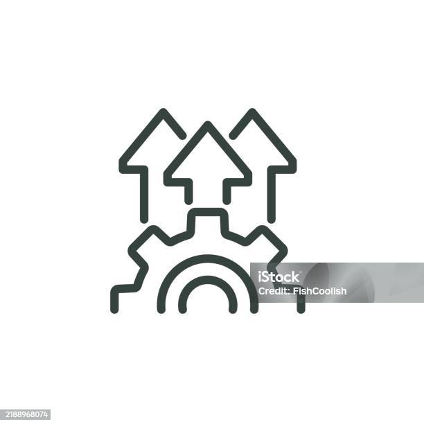 Process Capability Simple Pictogram Implement Process Optimize Tech Efficient Production Innovation ...