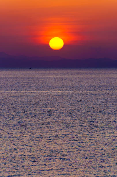 Sunset at Mutsu Bay, Aomori