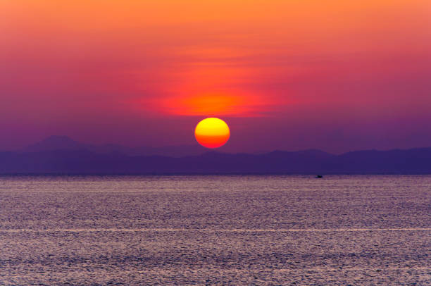 Abstract Sunset Background