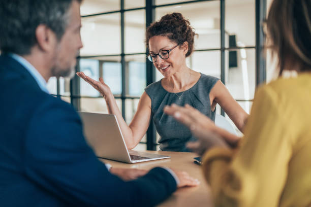 istock Hr manager having job interview at office 2188969280