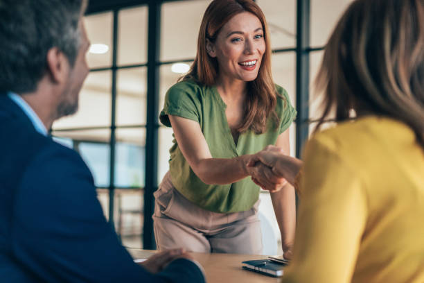 istock Handshake for the new agreement 2188969283