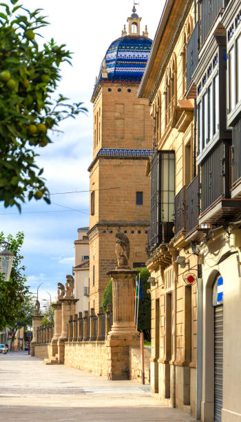 istock A street with a building with a blue dome on top 2188975065