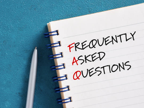 istock Notebook showing frequently asked questions concept and a pen 2188975248