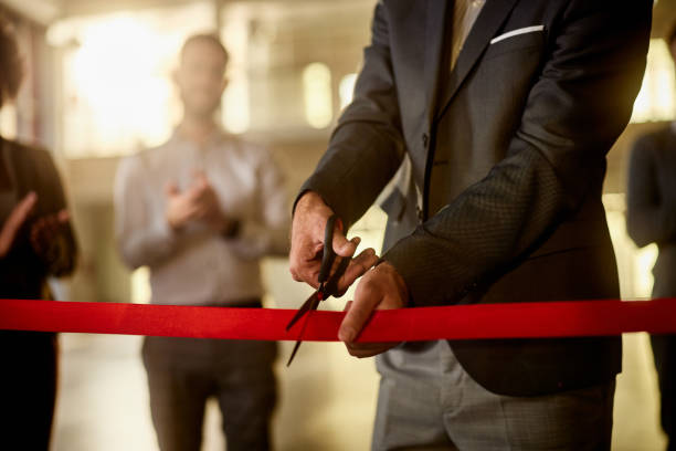 Ceremonial business opening!