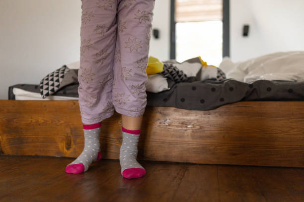 istock Girl getting up in the morning 2188977067