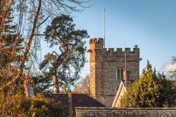 istock St Peter's Church in Dalwood in Devon 2188987091