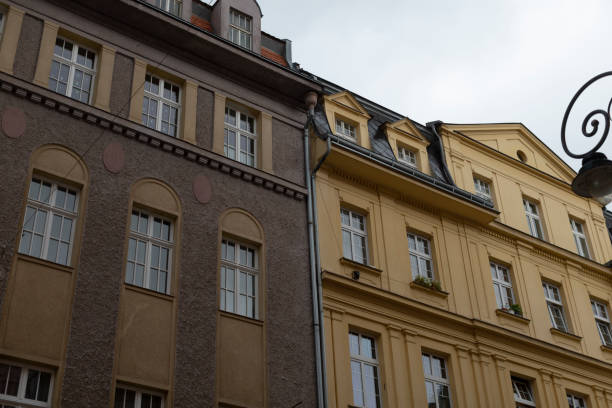 istock An apartment building with many windows is next to another 2188988293