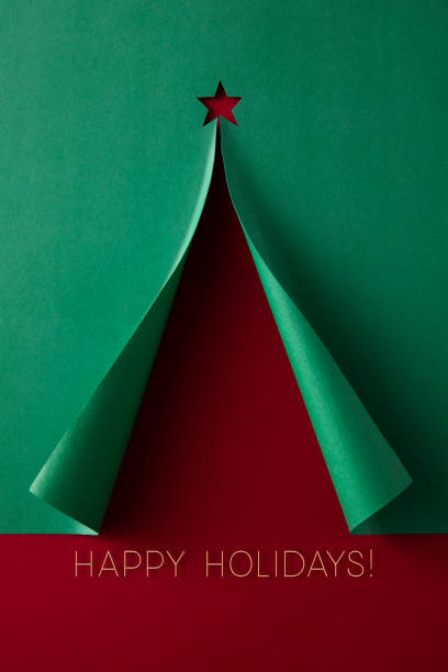 istock Happy Holidays Message with Christmas Tree 2188989626