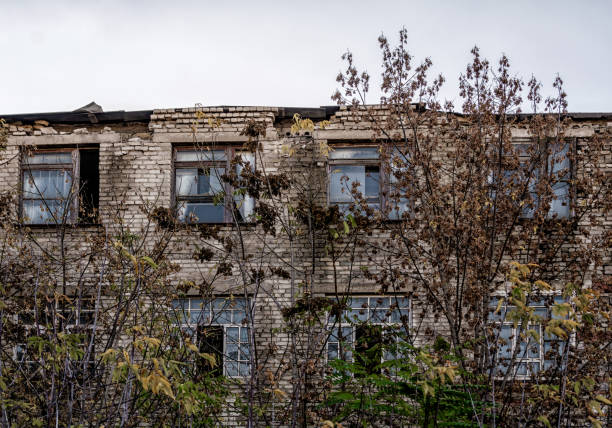 istock spooky abandoned house among the trees in Chernobyl 2188989892