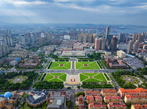 People's Square is a city square in Dalian, Liaoning province, China.