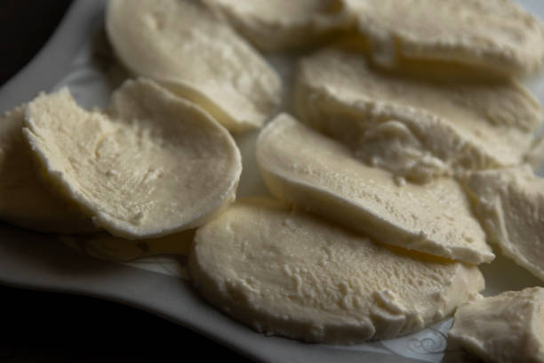 istock Slices of Fresh Mozzarella Cheese – Close-Up 2188990927