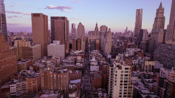 istock New York City skyline at dusk 2188991101
