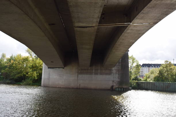 istock lower side of a concrete bridge 2188992692