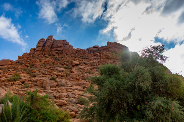 istock Anti Atlas geological formation in Morocco 2189008901