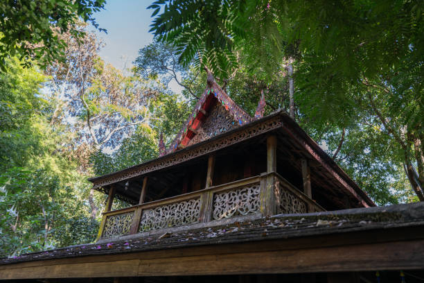 istock Ancient architecture and details in a Buddhist temple 2189009797