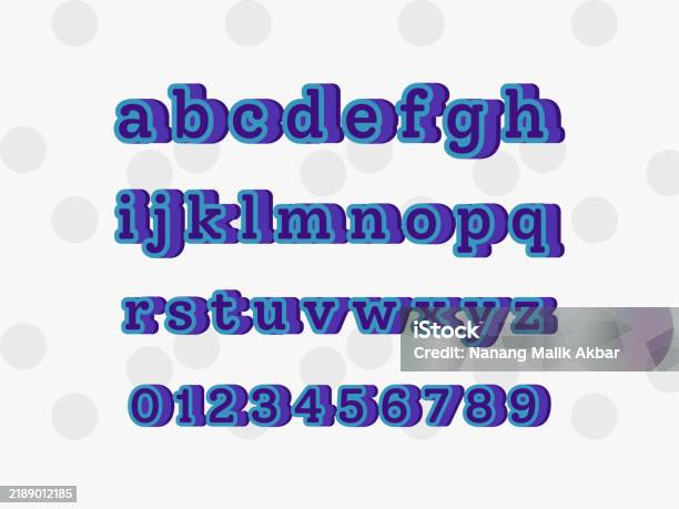 Text Stock Alphabet 3d Design And 3d Colorful Text Effect Text Effect Saved In ...
