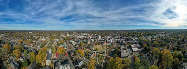 istock Top down view of Salisbury in North Carolina 2189015759