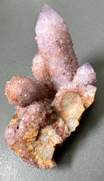 istock From a mineral collection, Glands quartz 2189017377