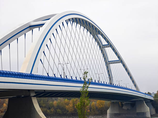 istock Apollo bridge over Danube river in Bratislava Slovakia 2189017556