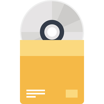 Compact Disc Cpu Compact Disc Stock Illustration - Download Image Now - Battery, CPU ...