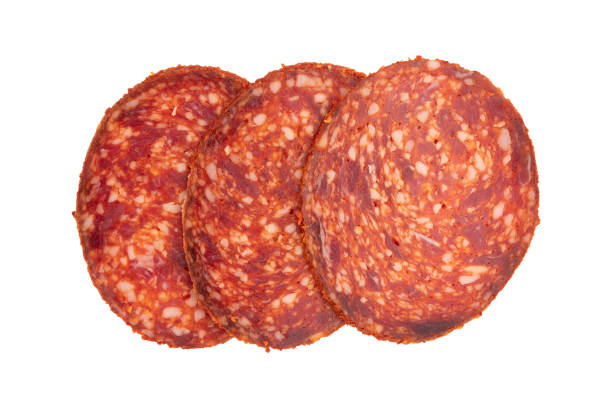 istock peppered salami sausage isolated 2189021181