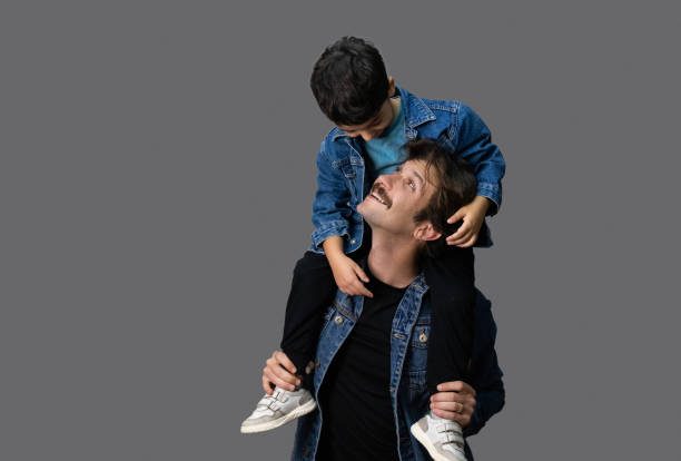 Free picture: family, father, portrait, side view, son, togetherness ...