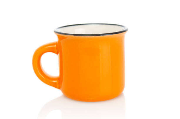 istock Empty porcelain  coffee cup close up isolated on white background 2189038216