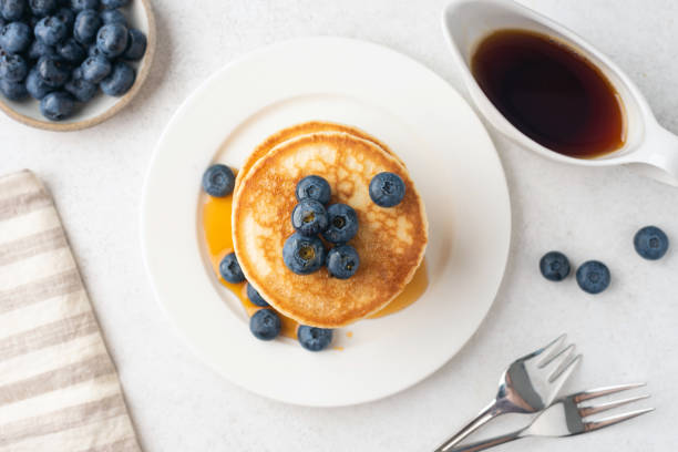 istock Buttermilk pancakes with blueberries 2189038893