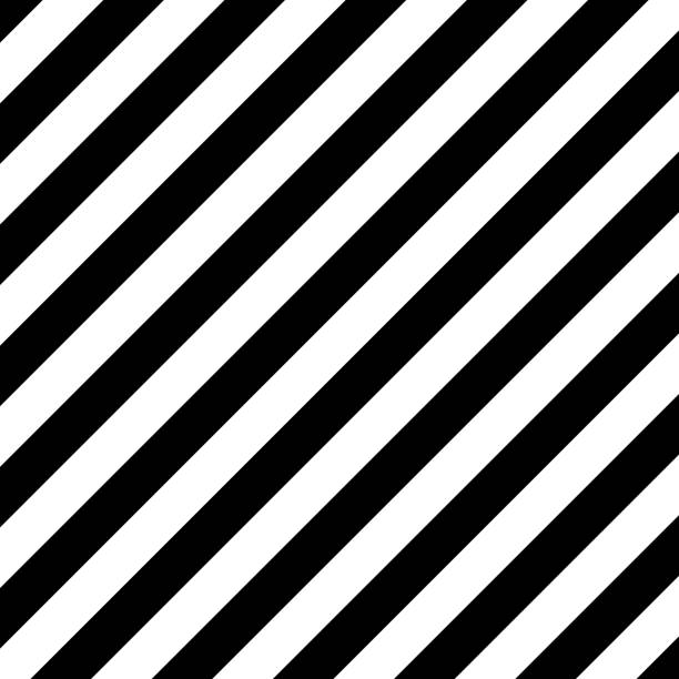 Diagonal stripes pattern. Black and white texture. Geometric seamless design. Vector background. Diagonal stripes pattern. Black and white texture. Geometric seamless design. Vector background. EPS 10 slanted stock illustrations
