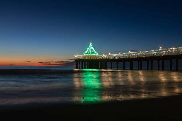 istock Manhattan Beach Christmas Pier 2189049223