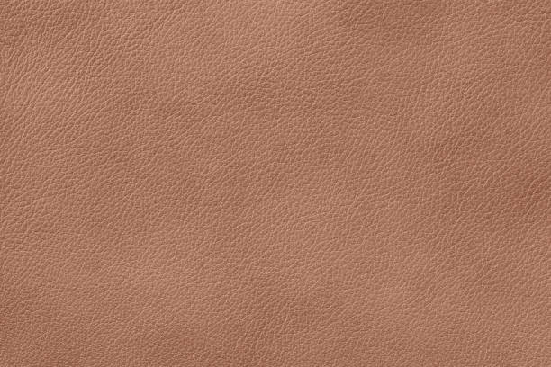 istock Genuine leather texture close up, natural background. Mocha mousse color 2189054559