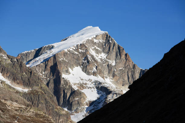 istock rocky mountain with a snow-capped peak 2189055297