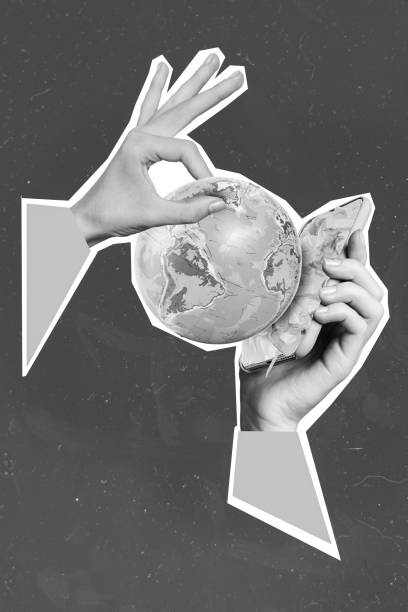 istock Collage photo of earth world sphere geography garbage problem smartphone pollution plastic organic waste isolated on blue color background 2189062129