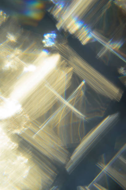 istock Light through retro glass bottle relief pattern detail 2189064620