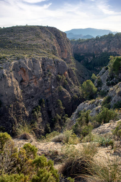 istock Vertical view of a section of the Segura River 2189065721