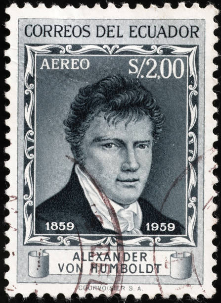 istock Alexander von Humboldt on old stamp of Ecuador 2189073938