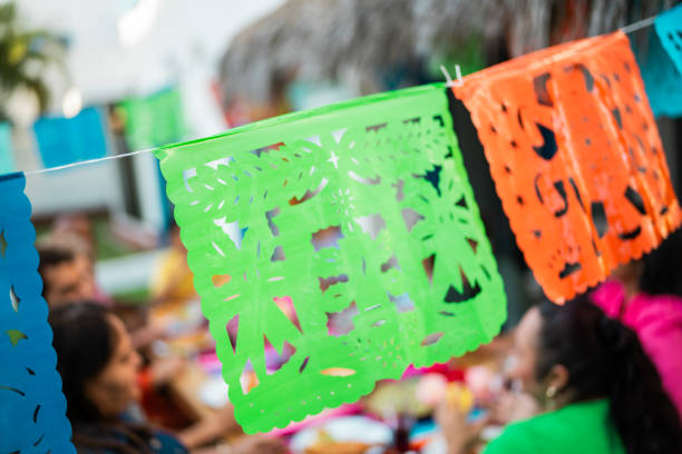 Party decoration flag outdoors