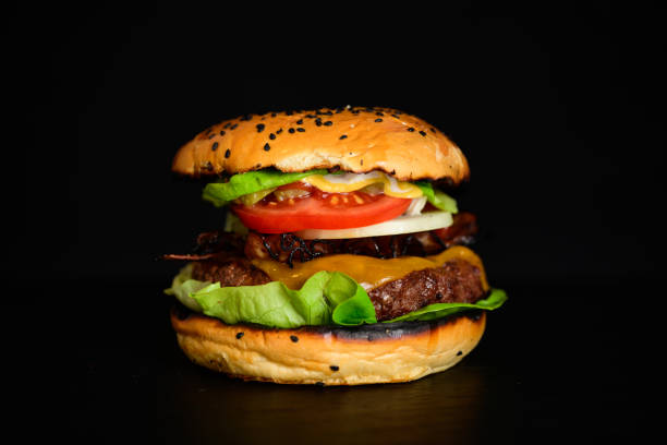 istock Grilled Hamburger or Cheeseburger Gourmet Burger 2189077171